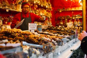 Christmas market food