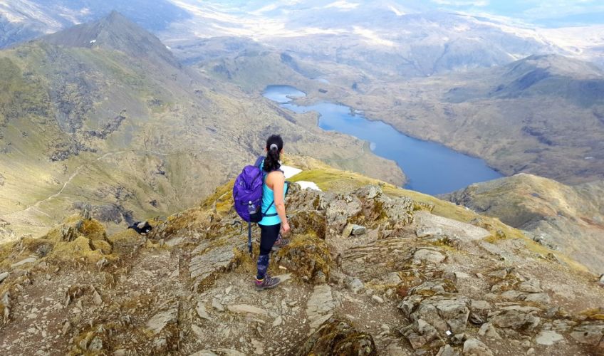 View from Snowdonia